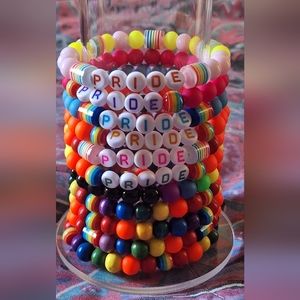 Pride bracelets
